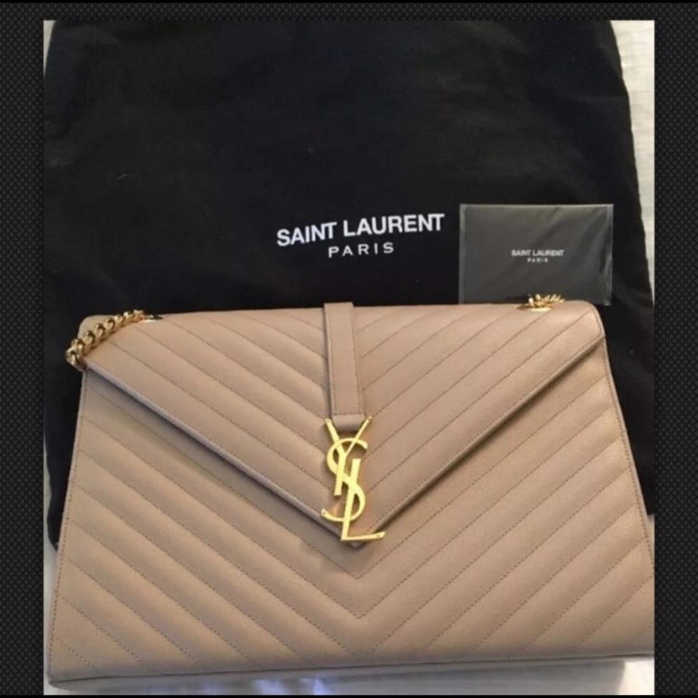 YSL Large Monogram Authentic
